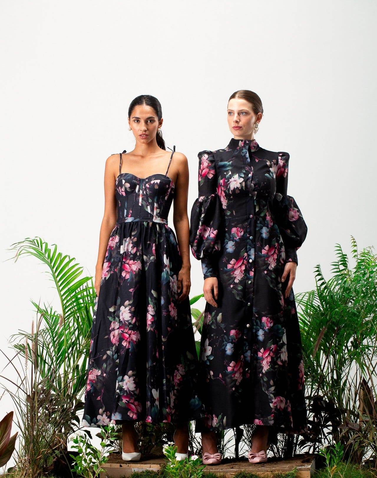 Lexa Corset Maxi Dress - MOONMAINS EGY