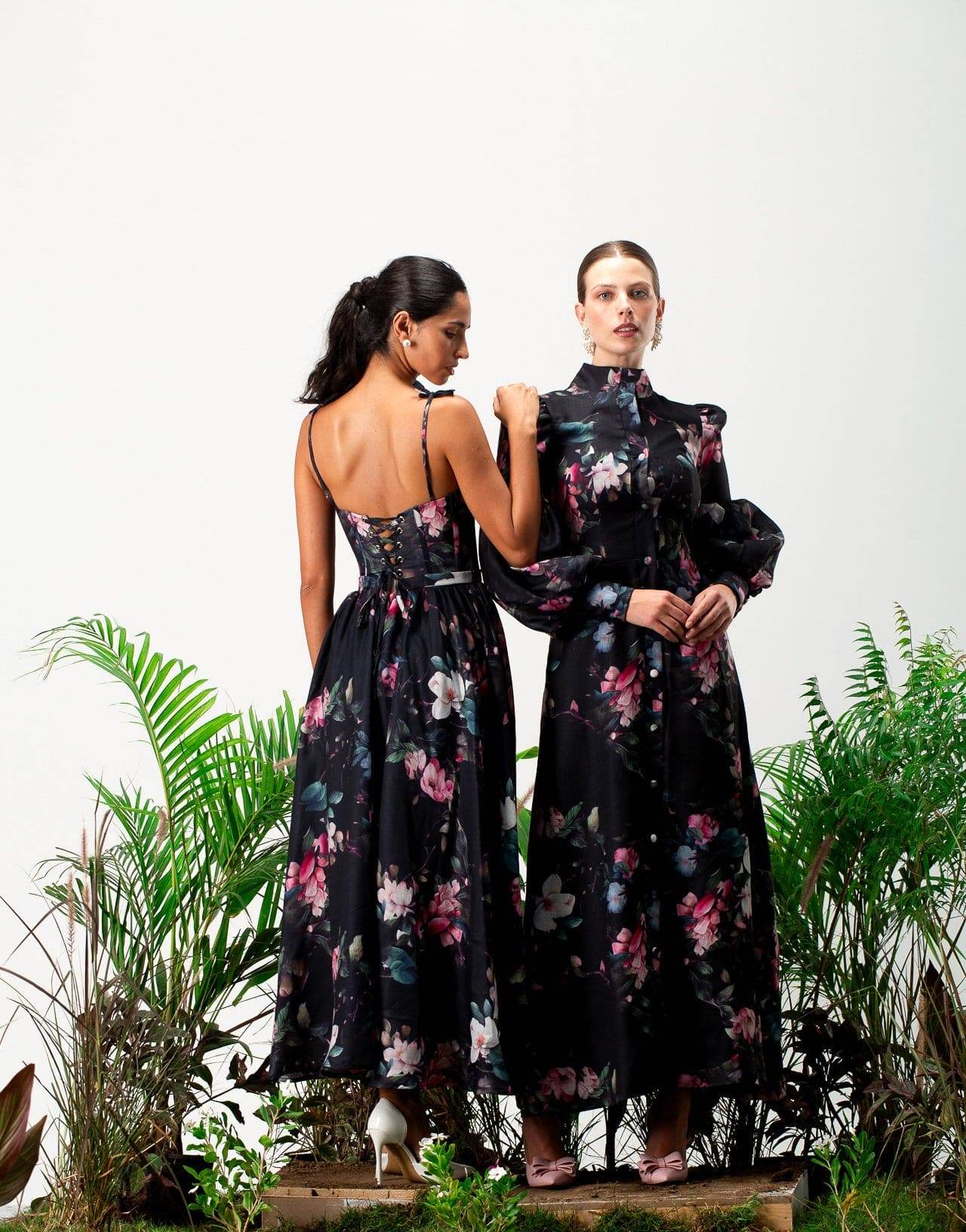 Lexa Corset Maxi Dress - MOONMAINS EGY