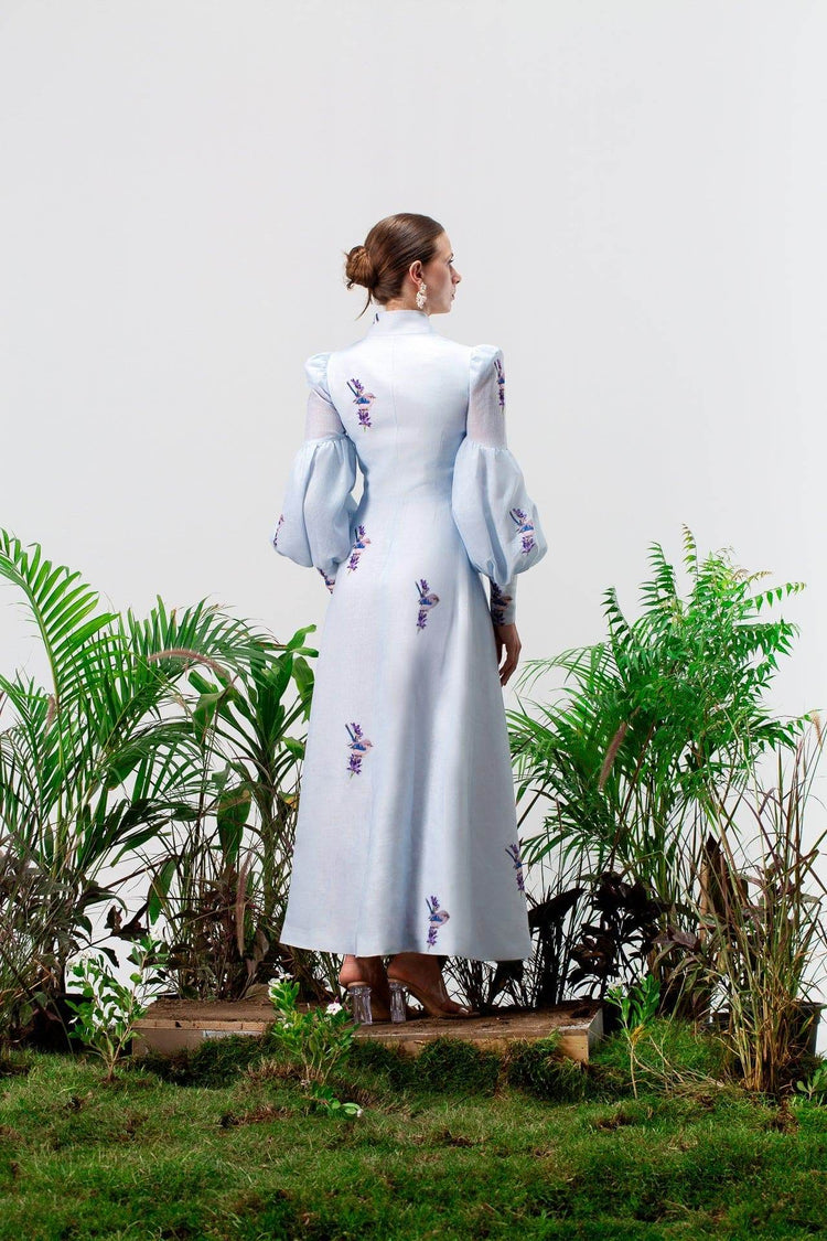 Malessia long sleeves maxi dress - MOONMAINS EGY