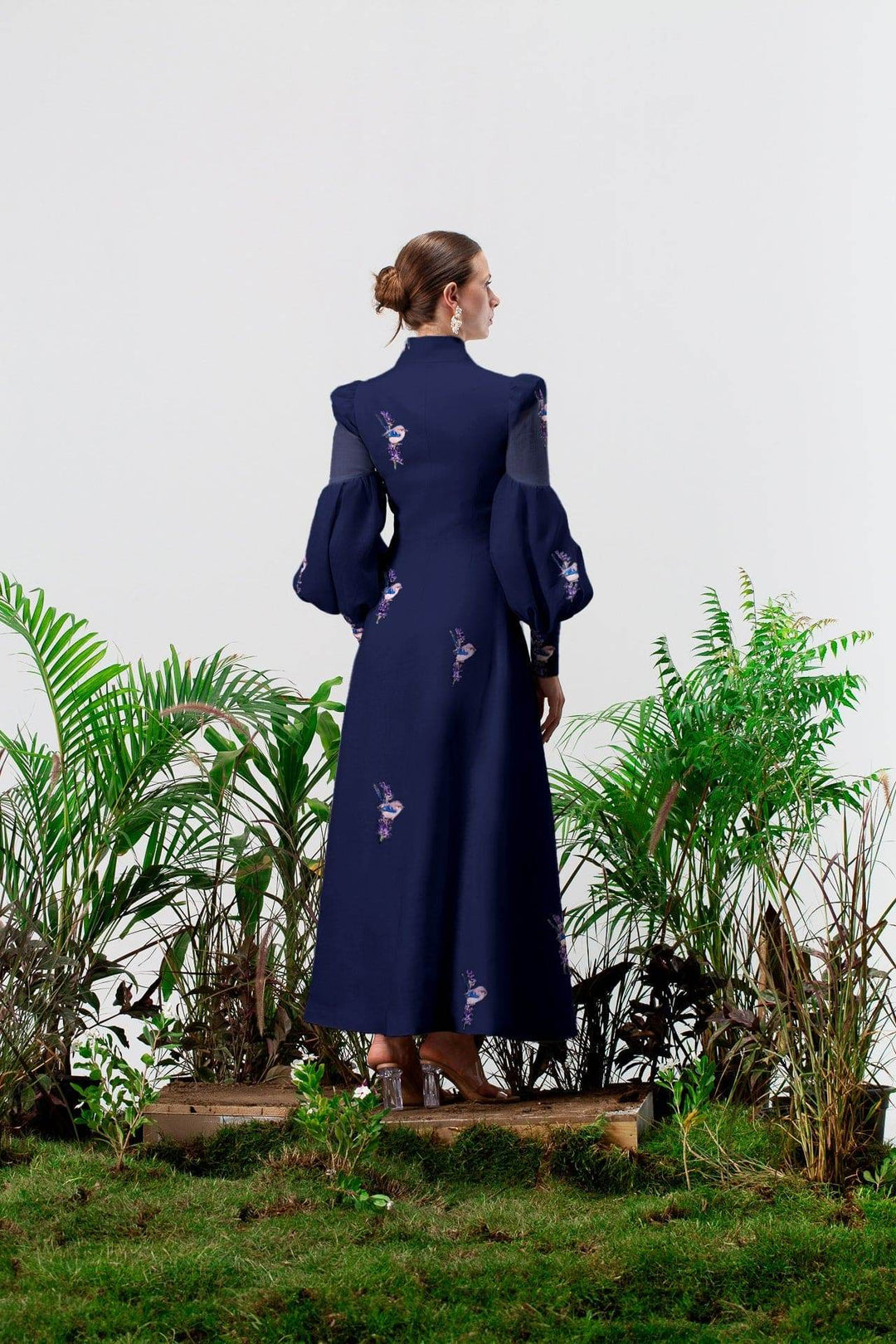 Malessia long sleeves maxi dress - MOONMAINS EGY