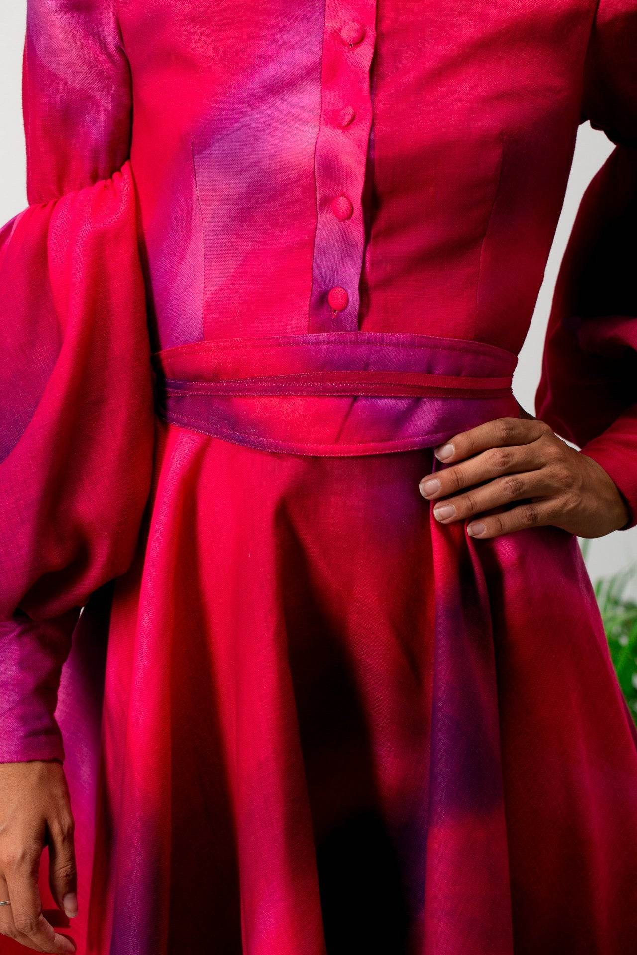 Elara long-sleeves Mini Dress - MOONMAINS EGY