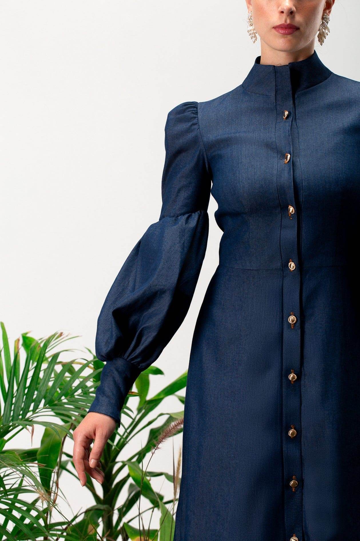 Aveline long sleeves Dress - MOONMAINS EGY