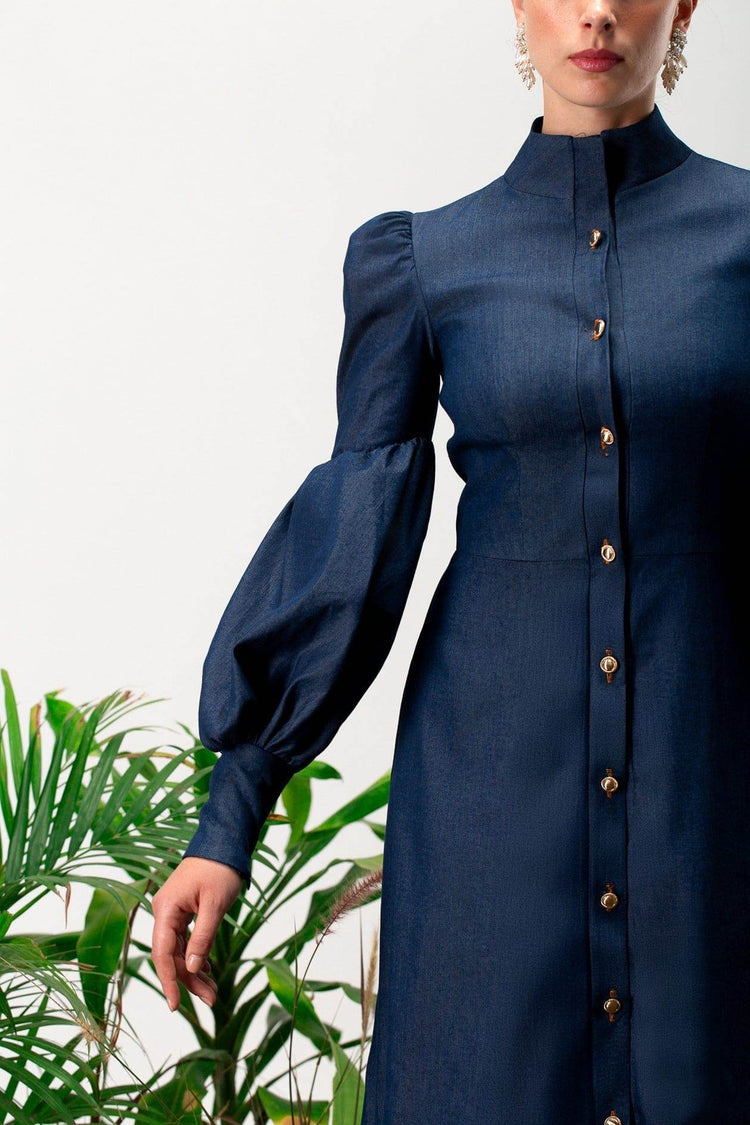 Aveline long sleeves Dress - MOONMAINS EGY