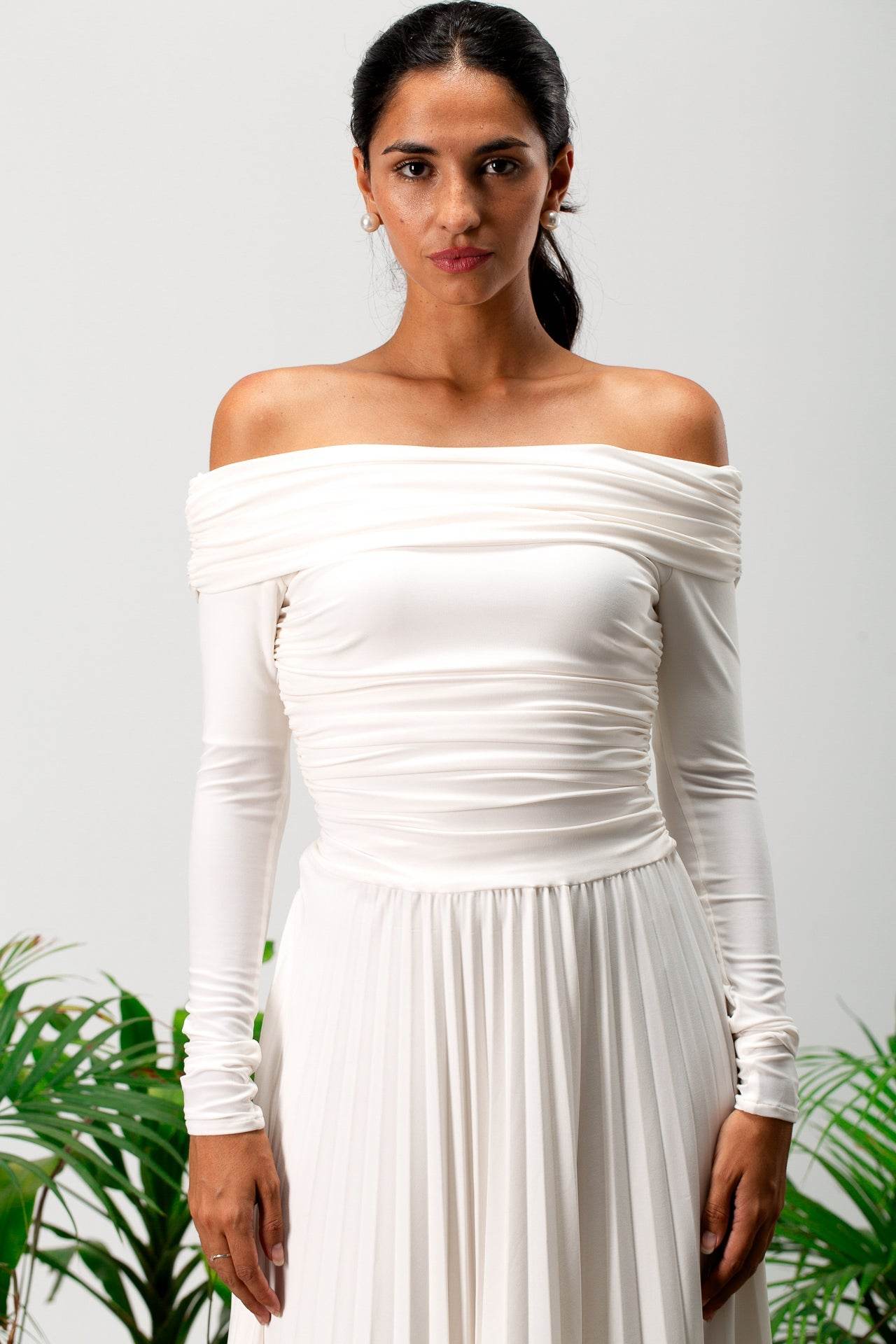 Meliora Long-Sleeve Maxi Dress - MOONMAINS EGY