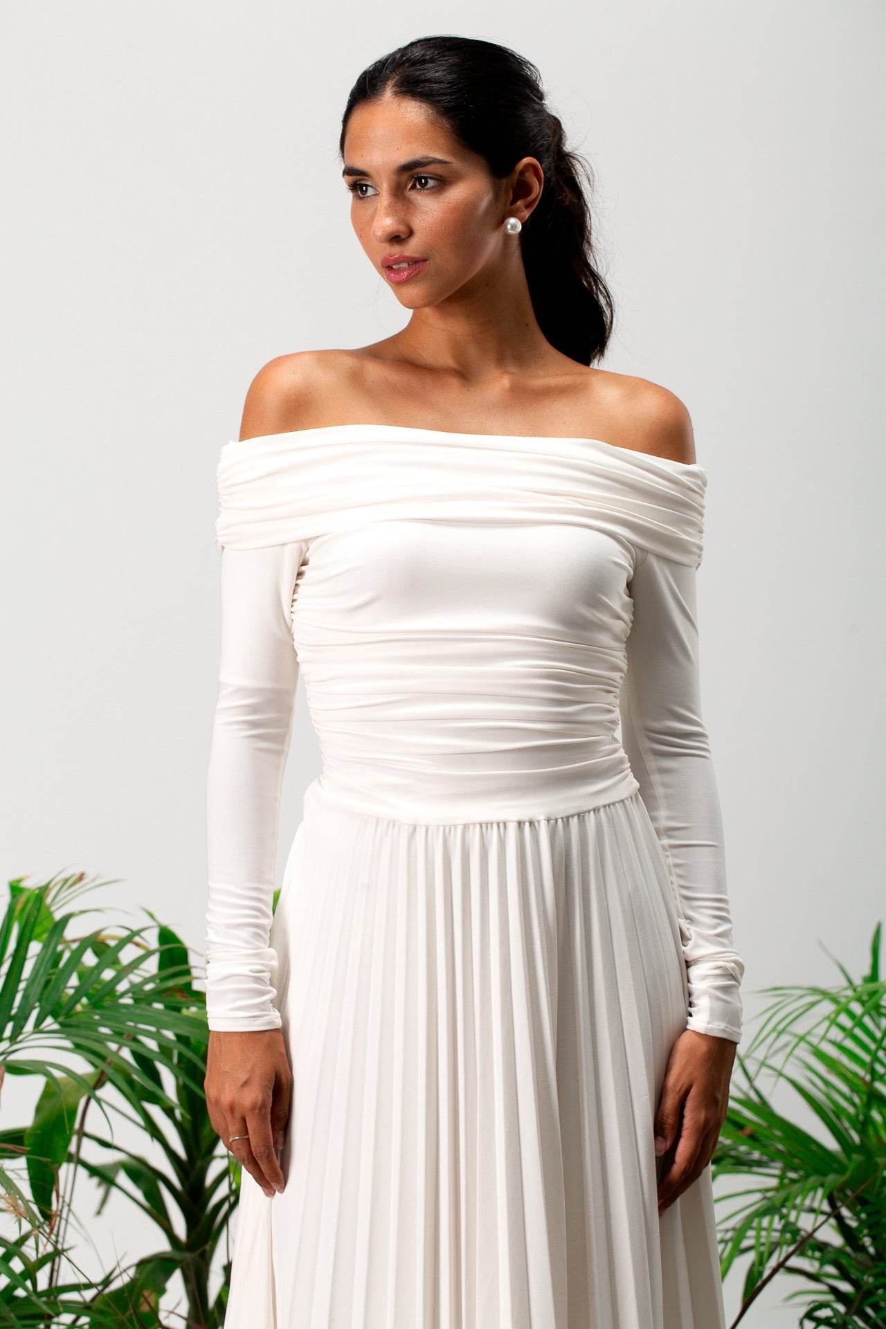 Meliora Long-Sleeve Maxi Dress - MOONMAINS EGY