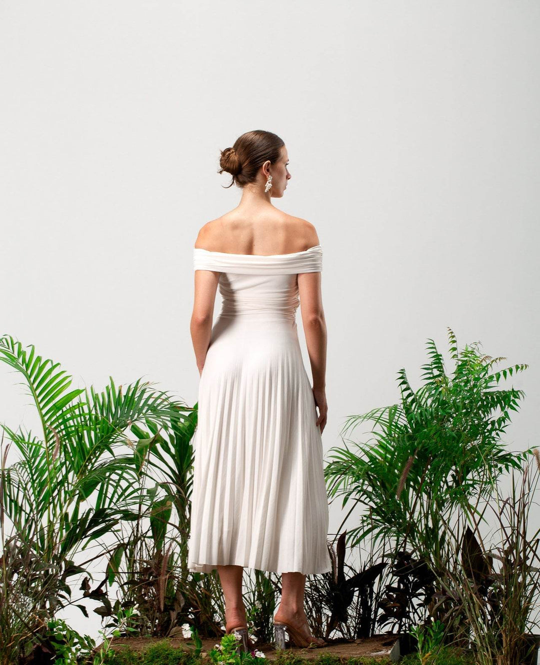Bando Sleeveless Maxi Dress - MOONMAINS EGY