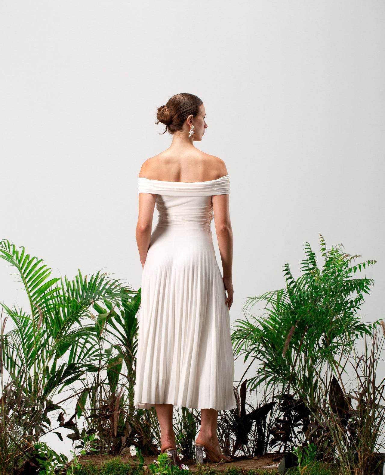 Bando Sleeveless Maxi Dress - MOONMAINS EGY