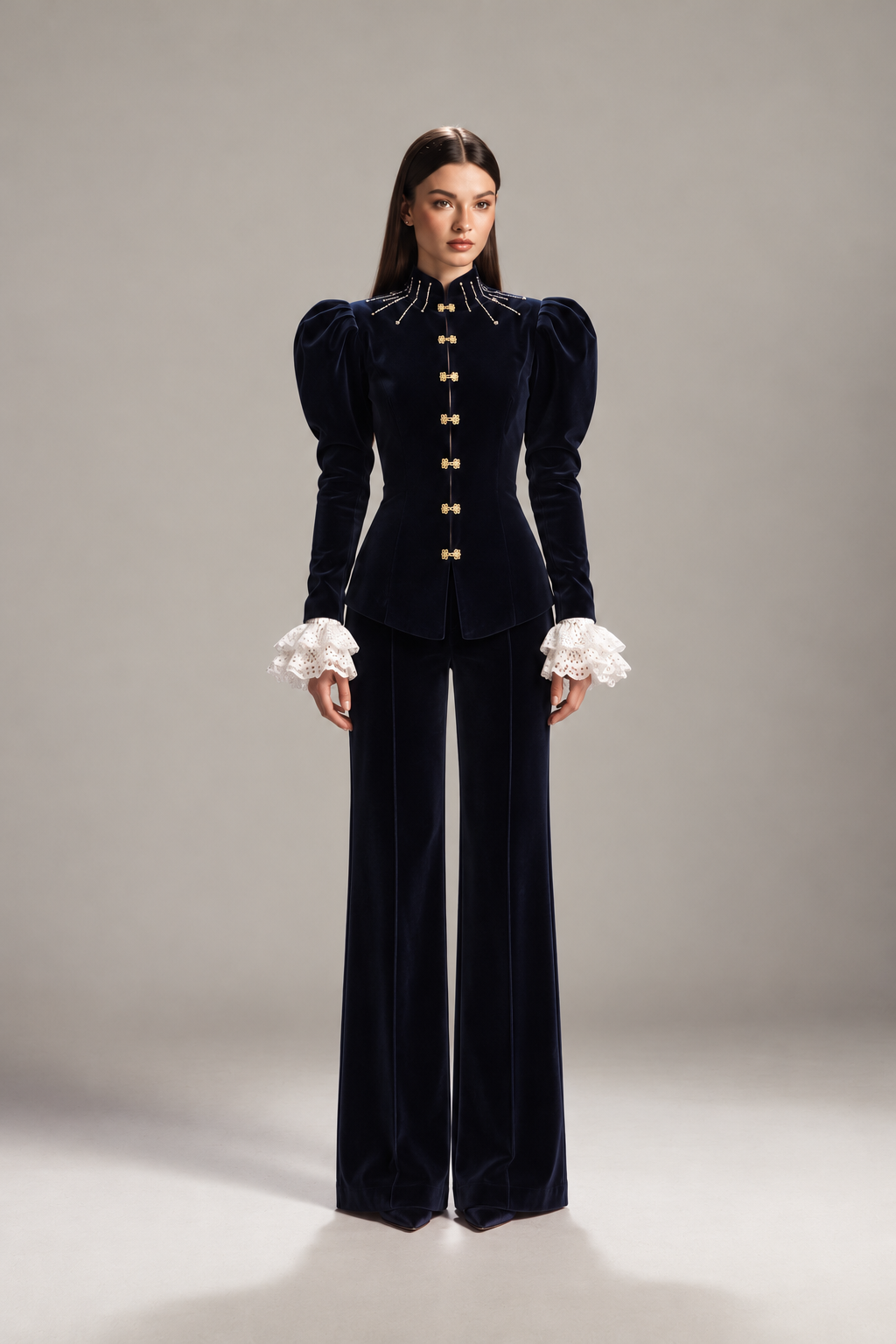 Victoria Velvet Suit