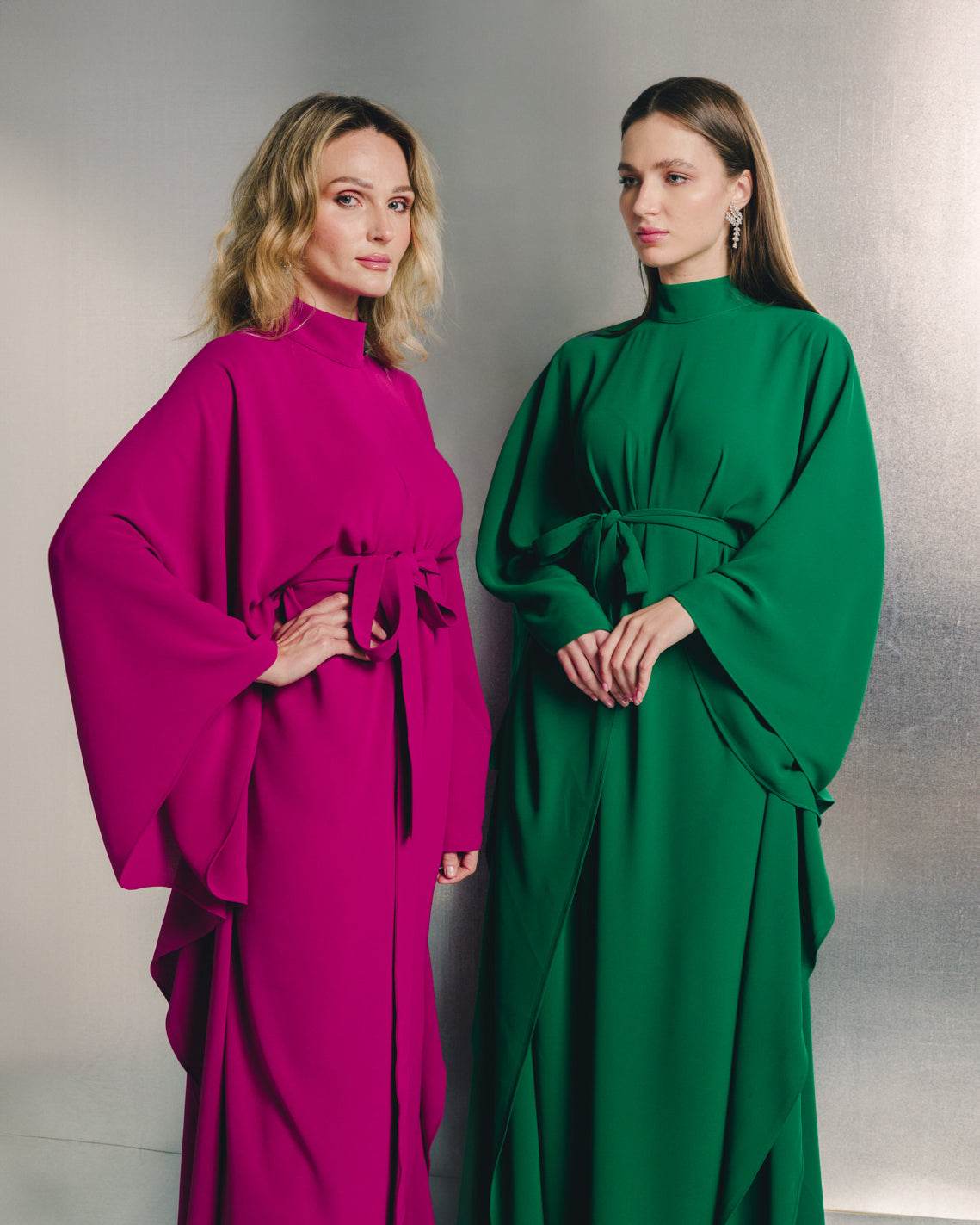 Loria Batwing sleeves dress - MOONMAINS EGY