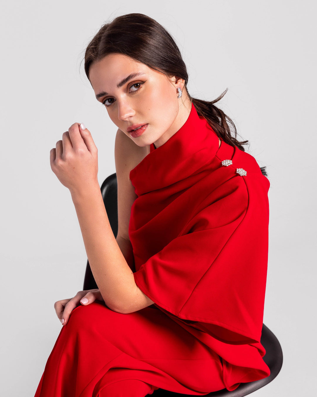 Isabella's Asymmetrical Blouse - MOONMAINS EGY