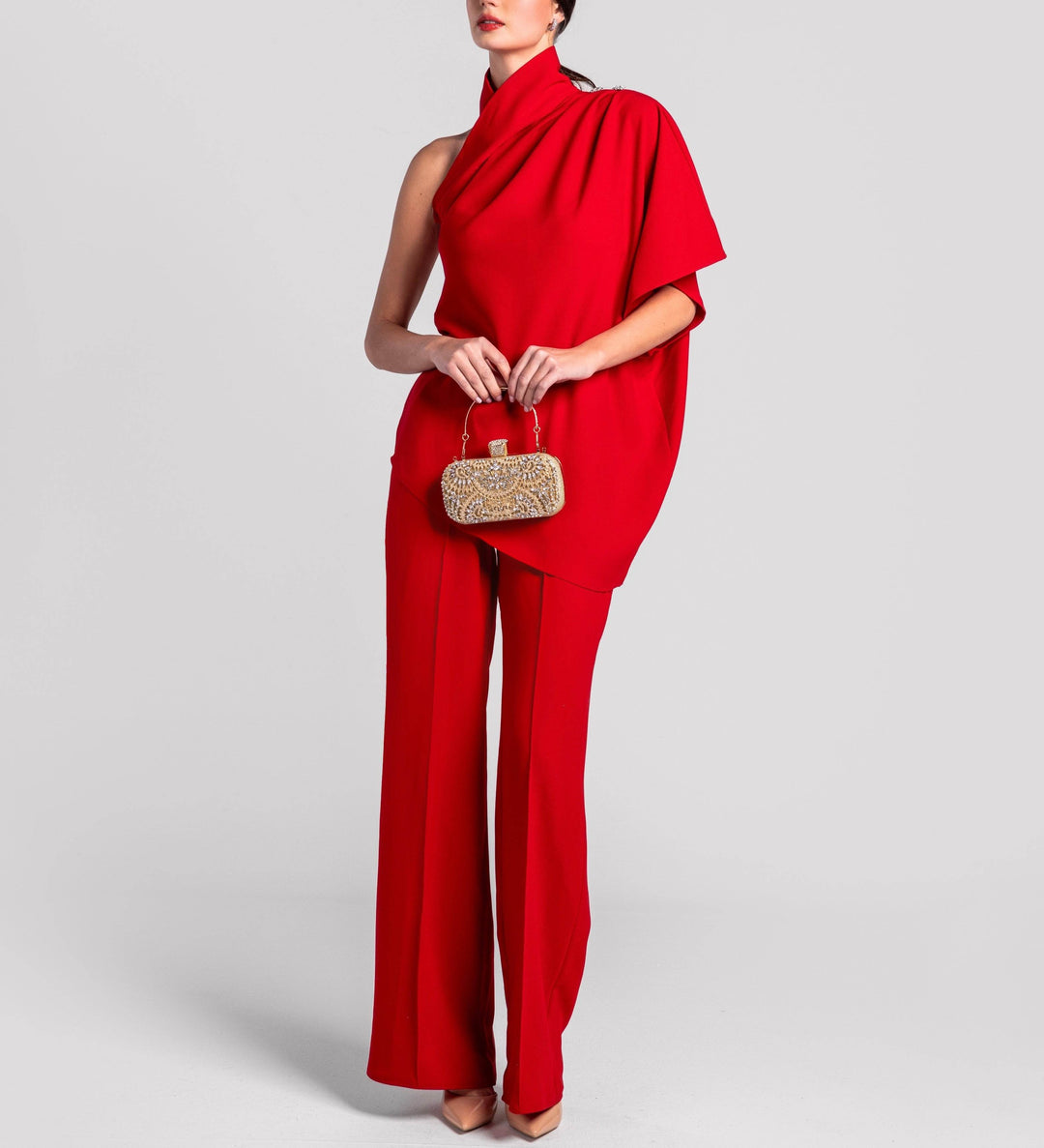 Isabella's Asymmetrical Blouse - MOONMAINS EGY