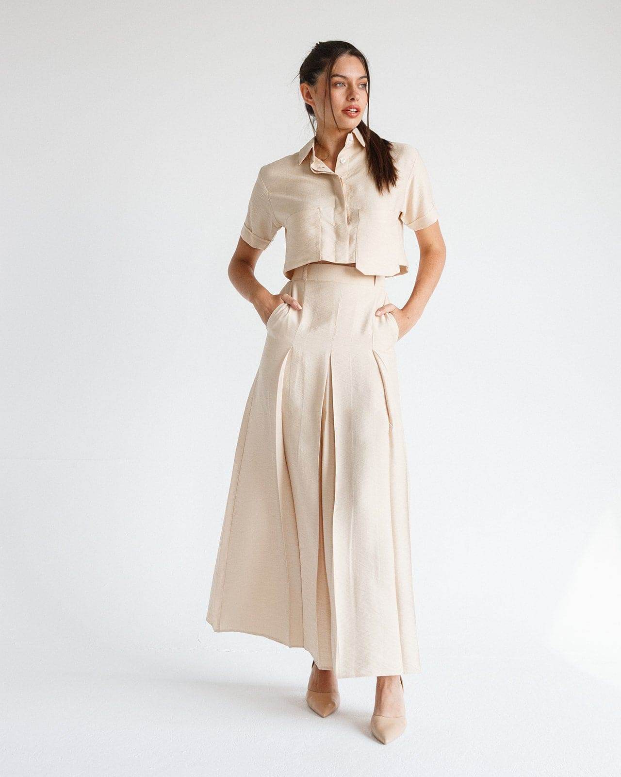 LINEN SKIRT - MOONMAINS EGY