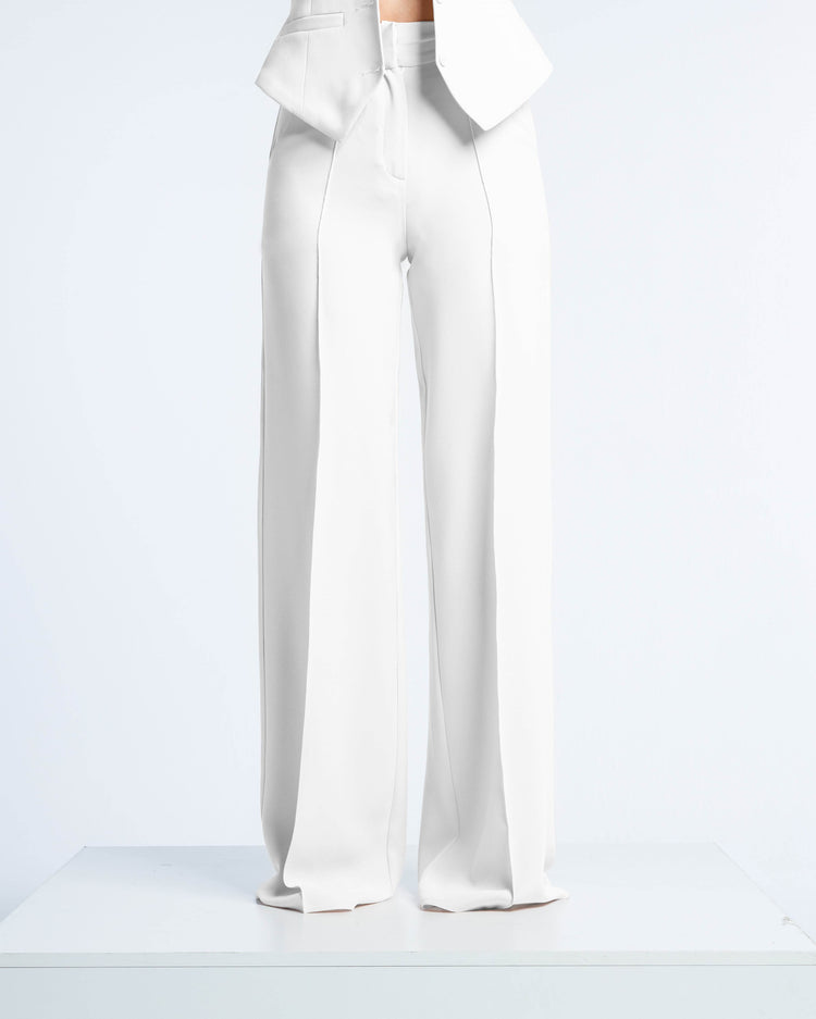 HIGH RISE WIDE LEG TROUSERS - MOONMAINS EGY