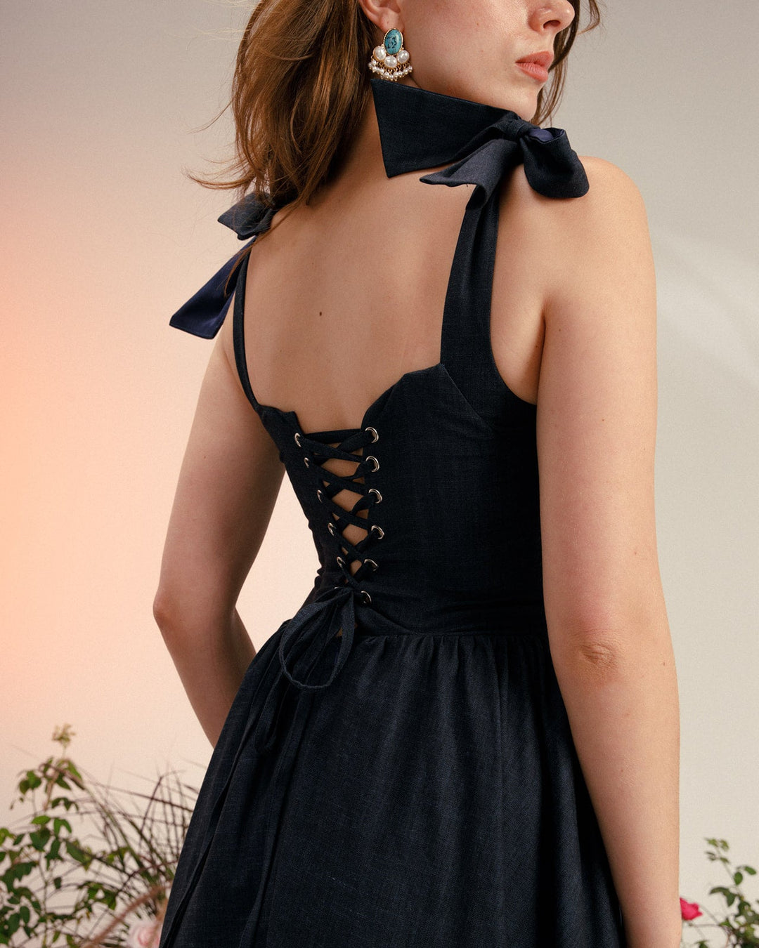 Adele Midi Denim Dress