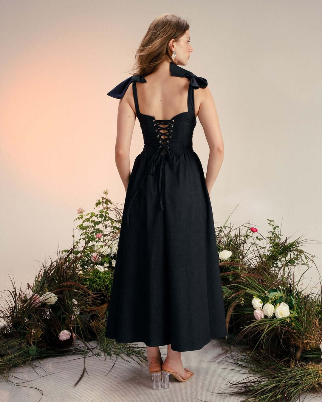 Adele Midi Denim Dress