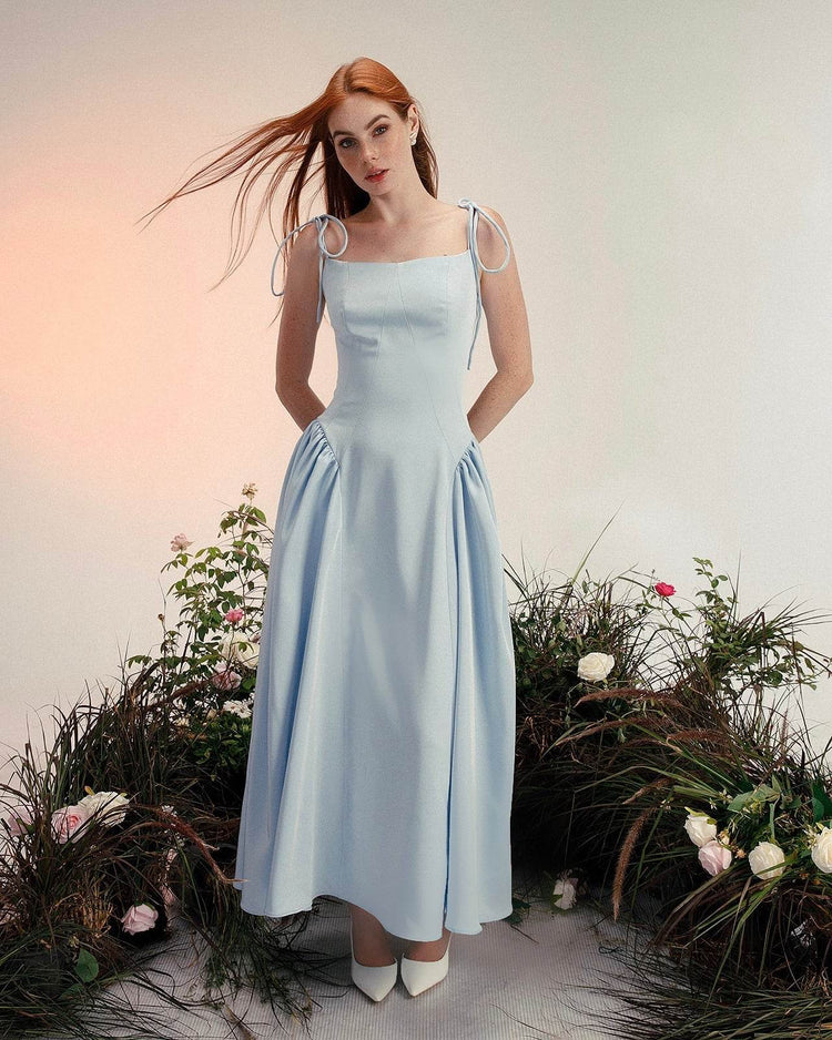 Becky satin dress - MOONMAINS EGY