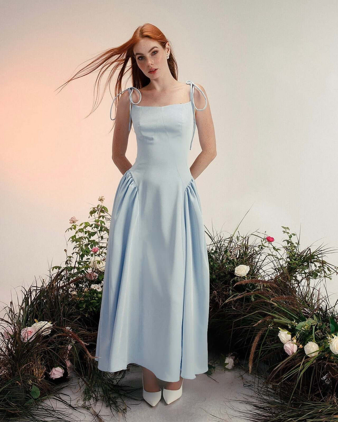 Becky Satin Dress