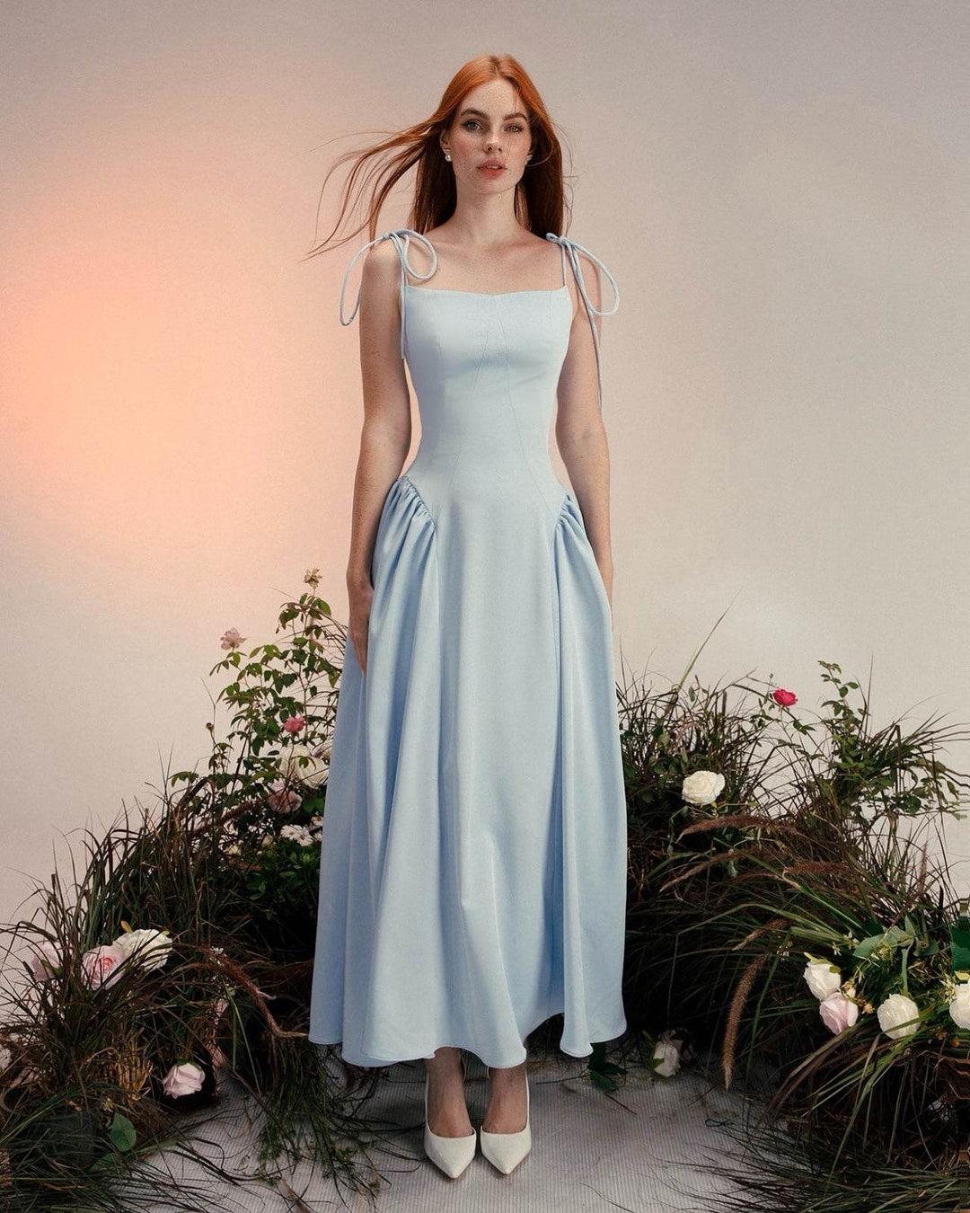 Becky satin dress - MOONMAINS EGY