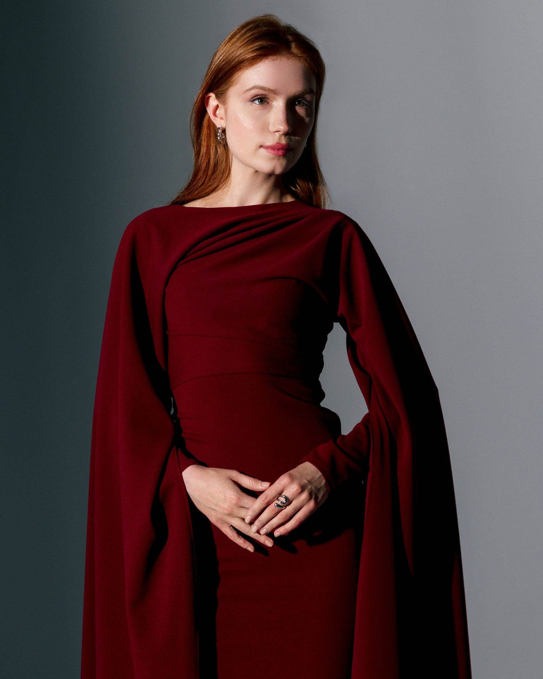ELIANA CAPE DRESS - MOONMAINS EGY