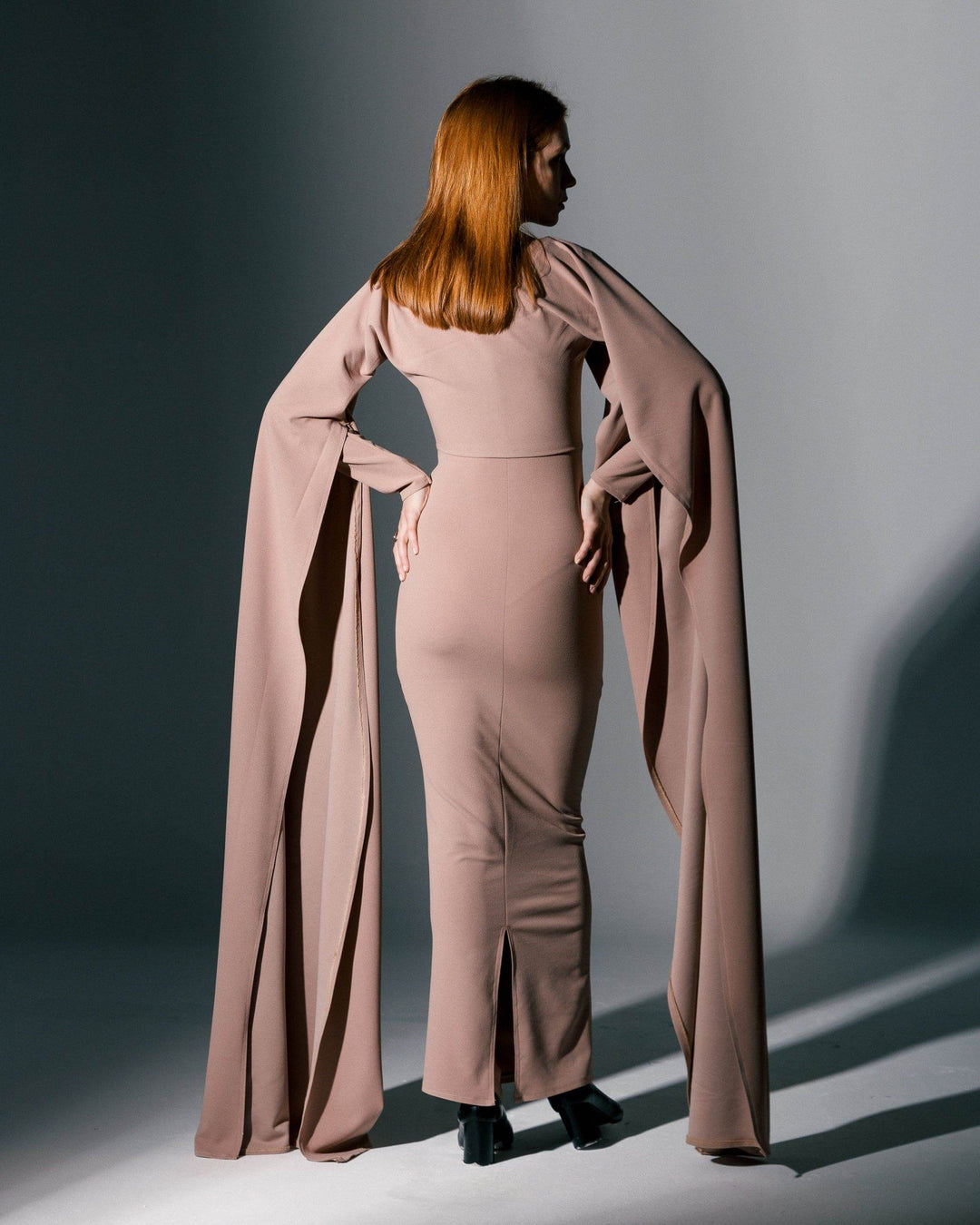 ELIANA CAPE DRESS - MOONMAINS EGY