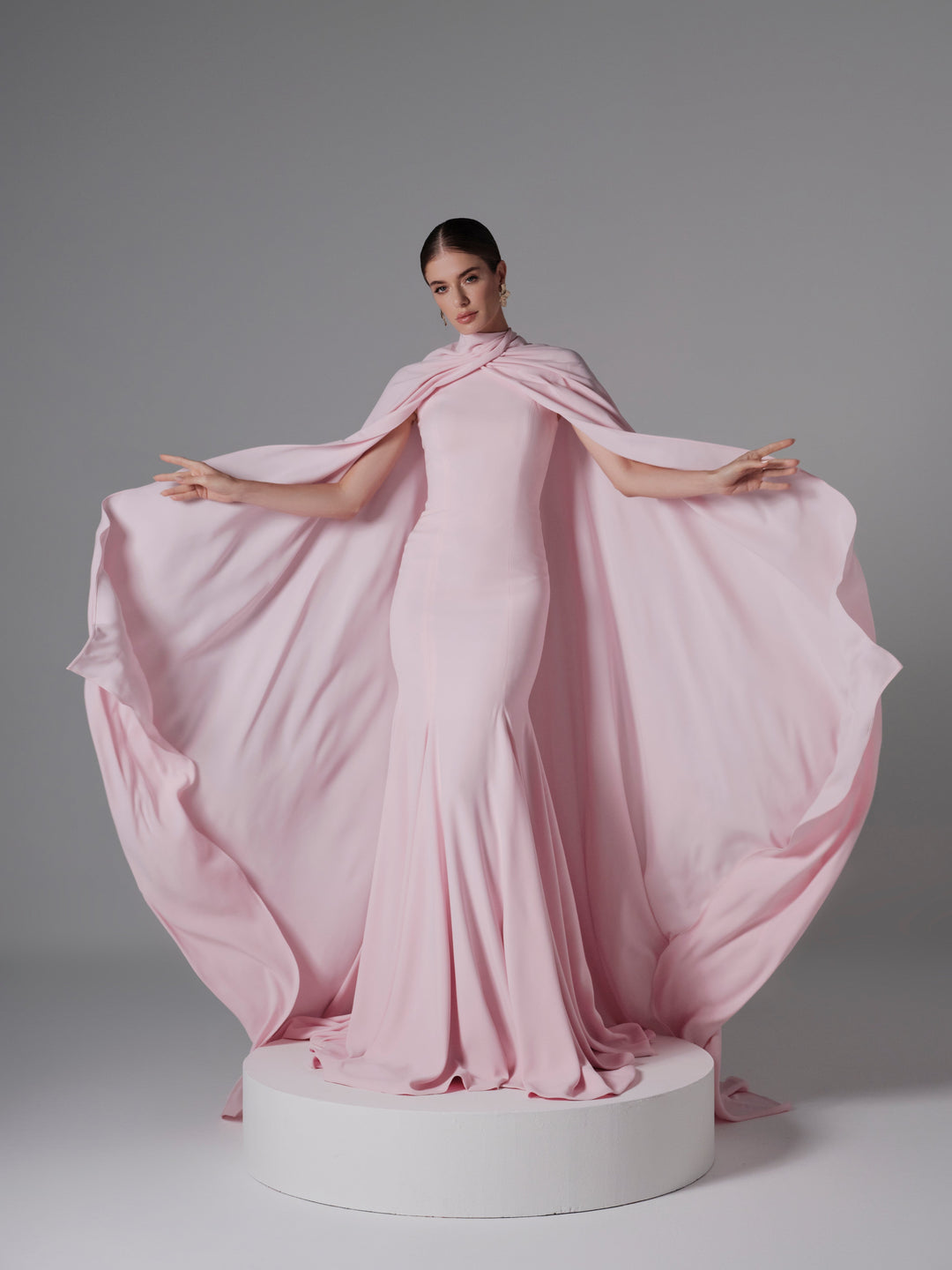 Elizabeth Dress with Cape