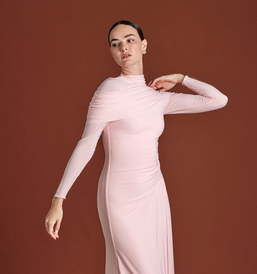 Jollie Jersey Maxi Dress