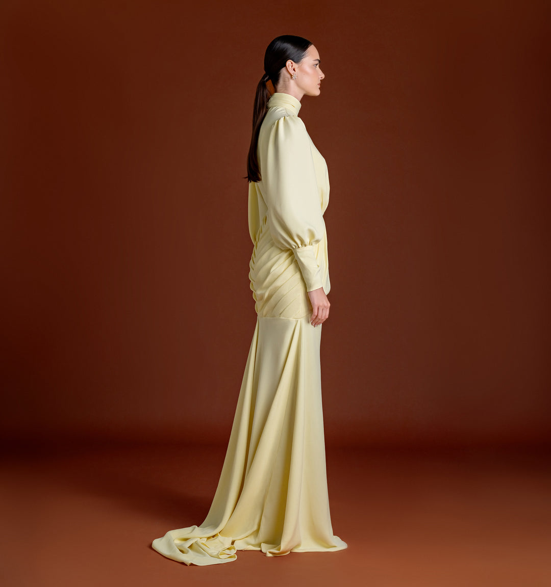 Celio Pleated Maxi Dress