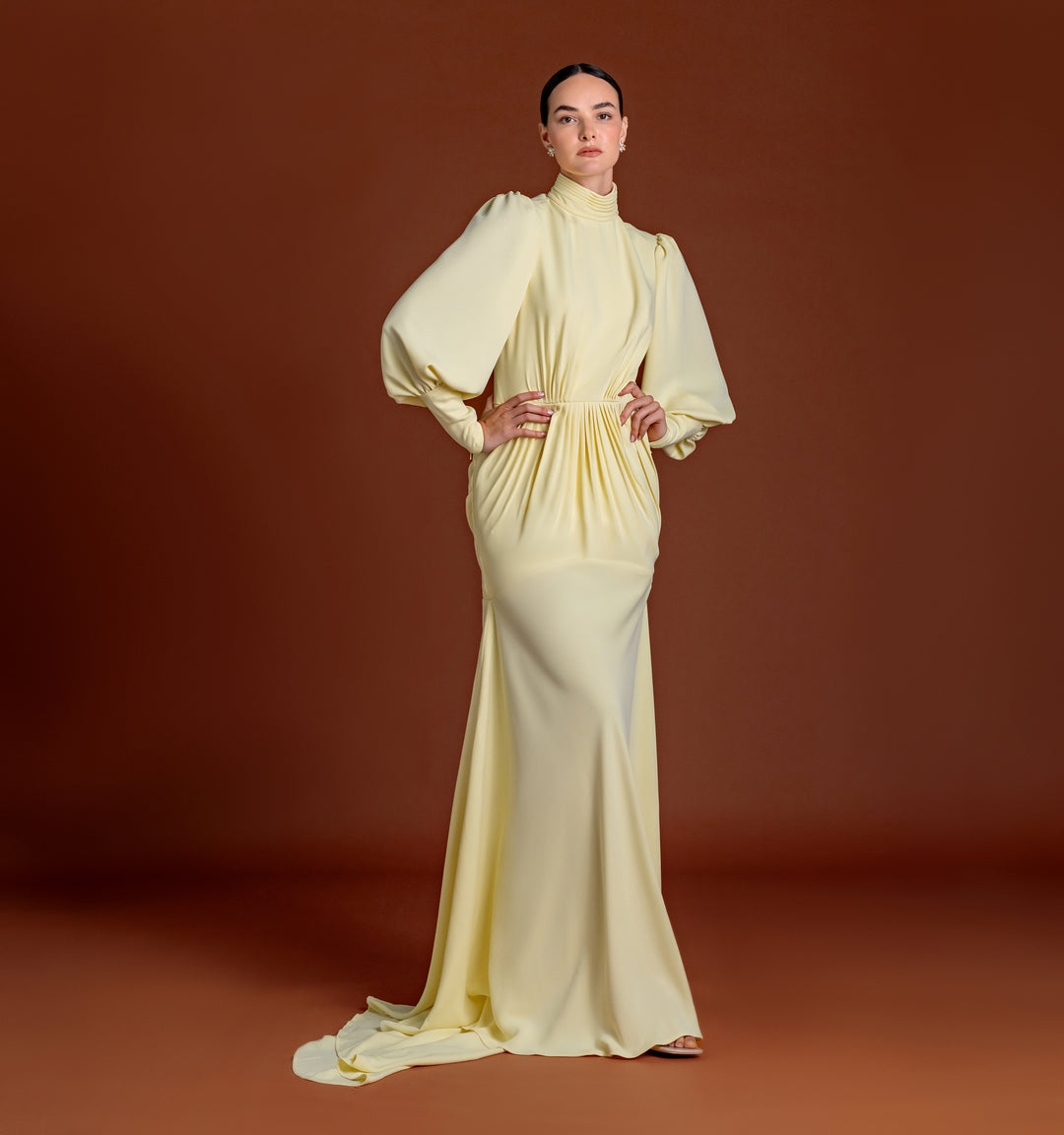 Celio Pleated Maxi Dress