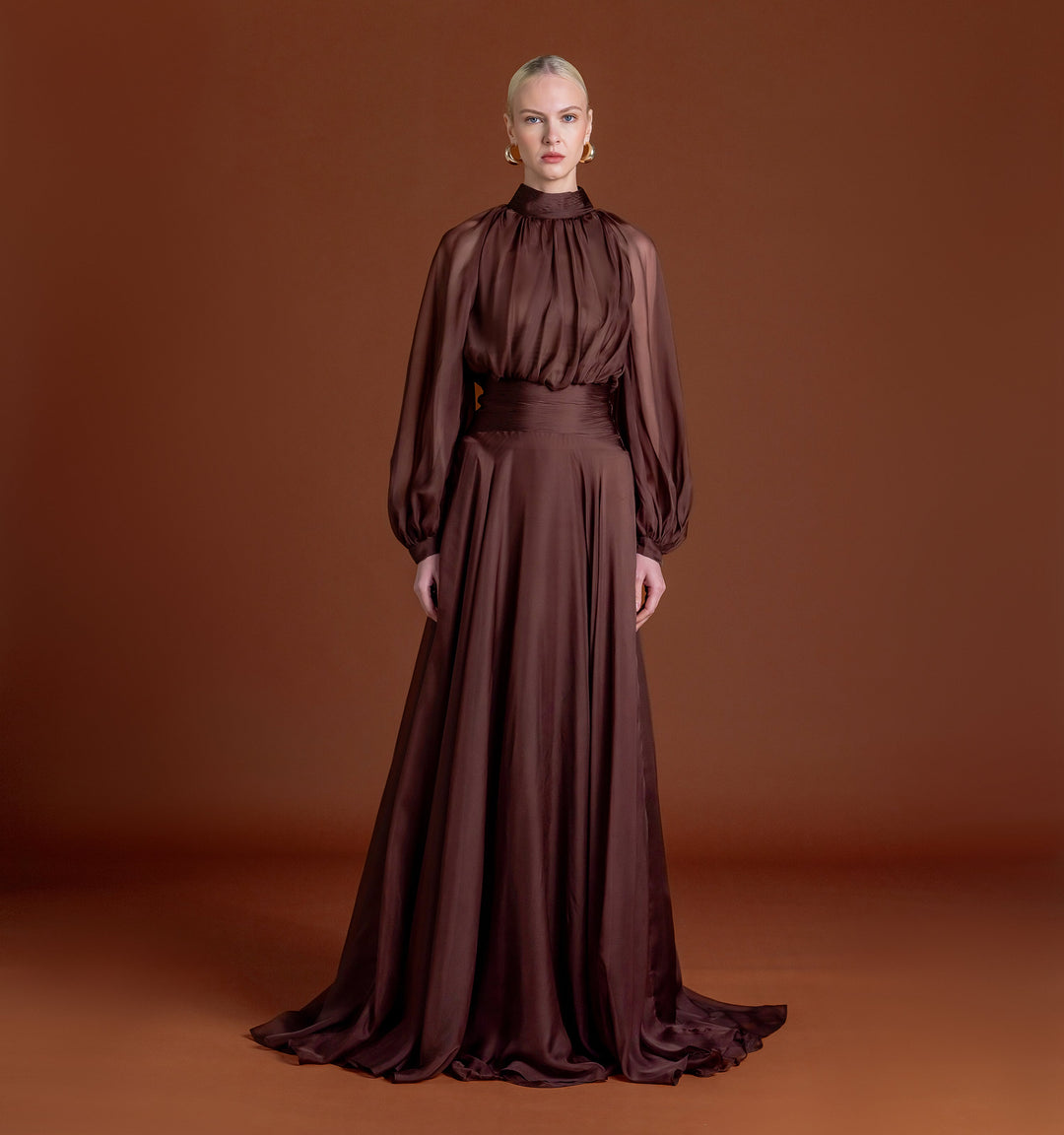 Jasmine Maxi Dress in Chiffon