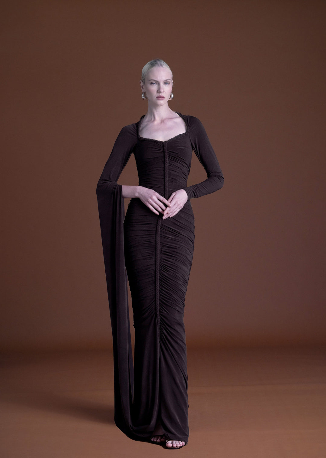 Nyx Draped Gown