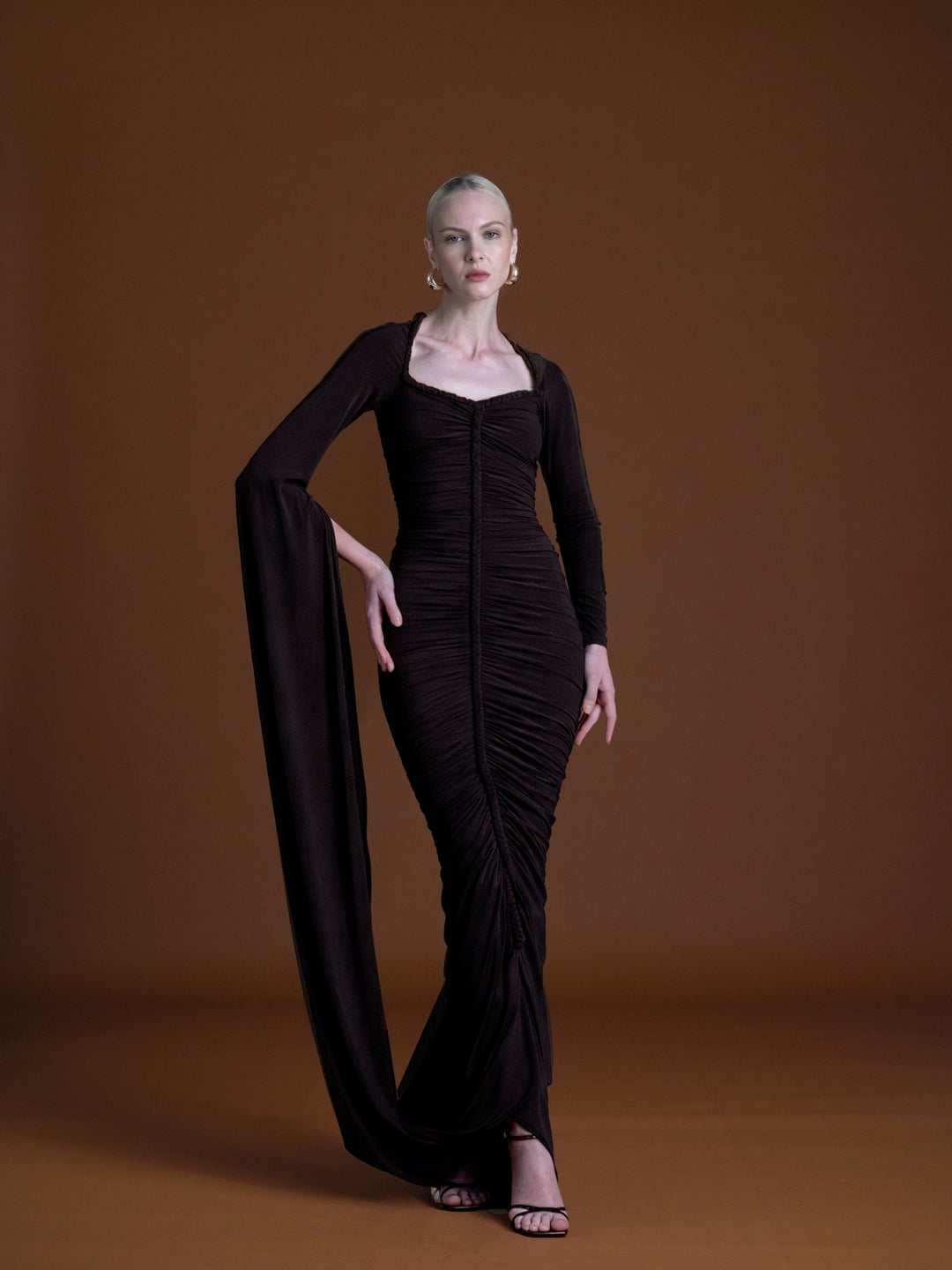 Nyx Draped Gown