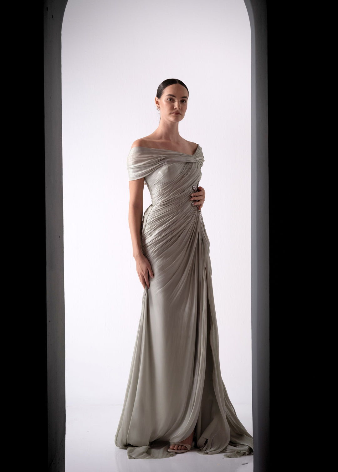 Liora Draped Dress