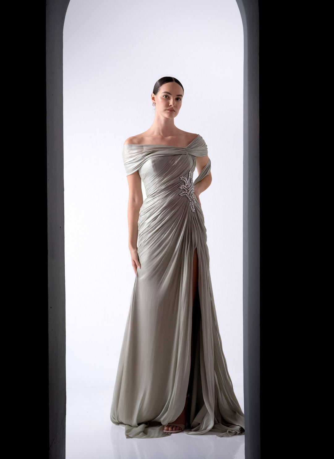 Liora Draped Dress