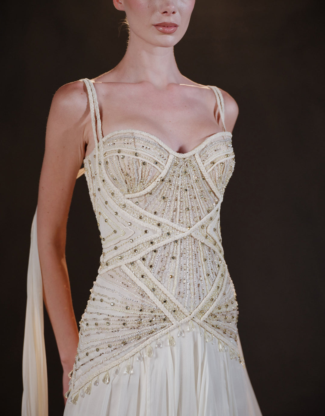 Solivane Embellished Dress