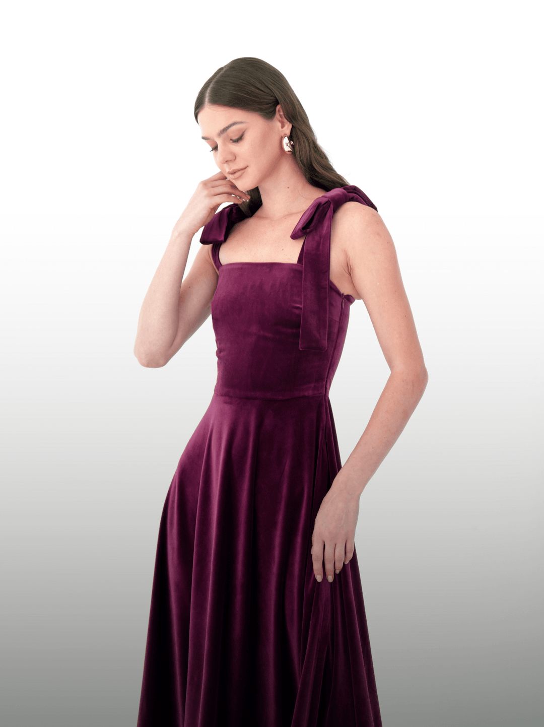 Velvet Shadow Dress