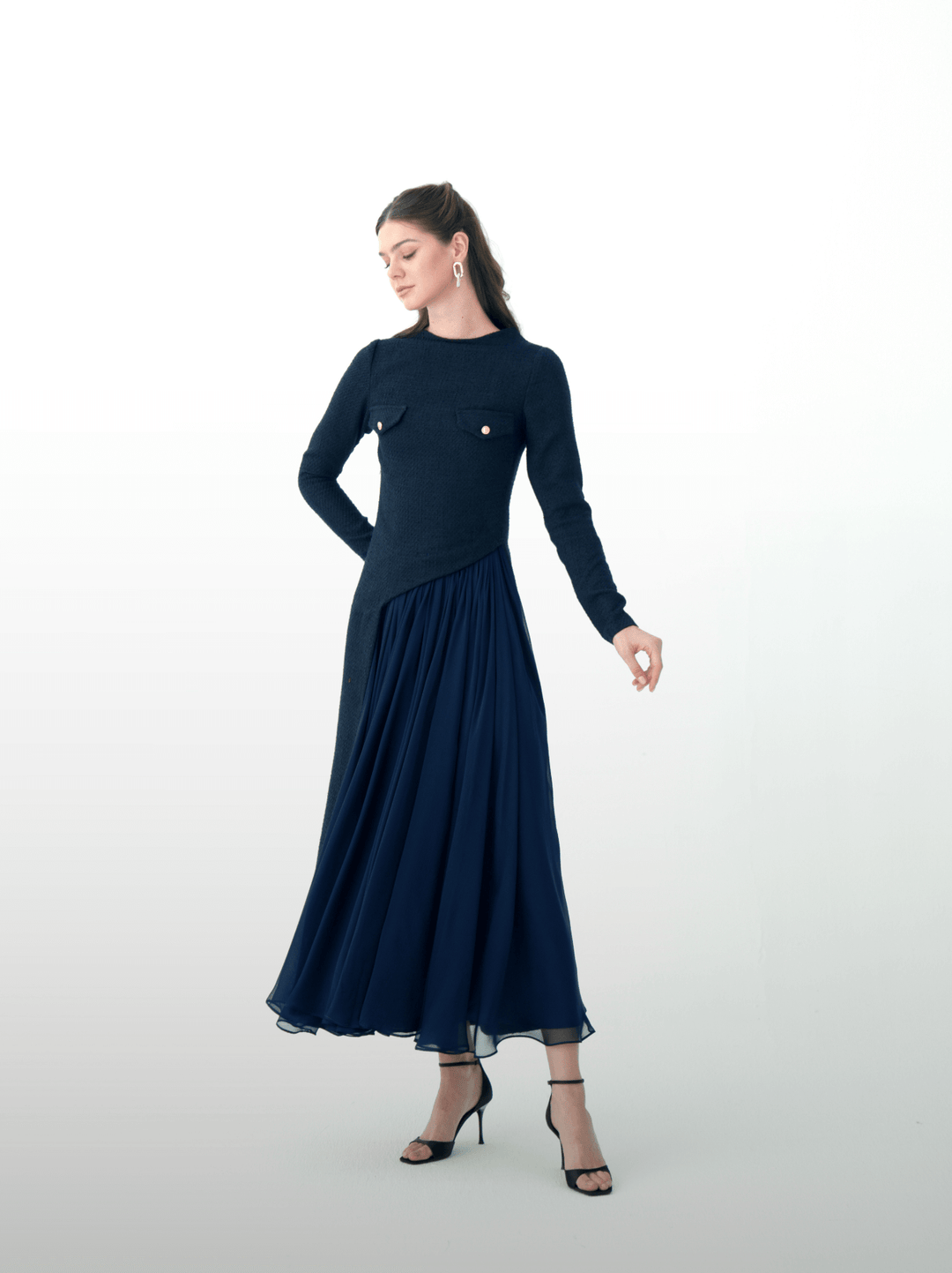 Luna Veil Dress