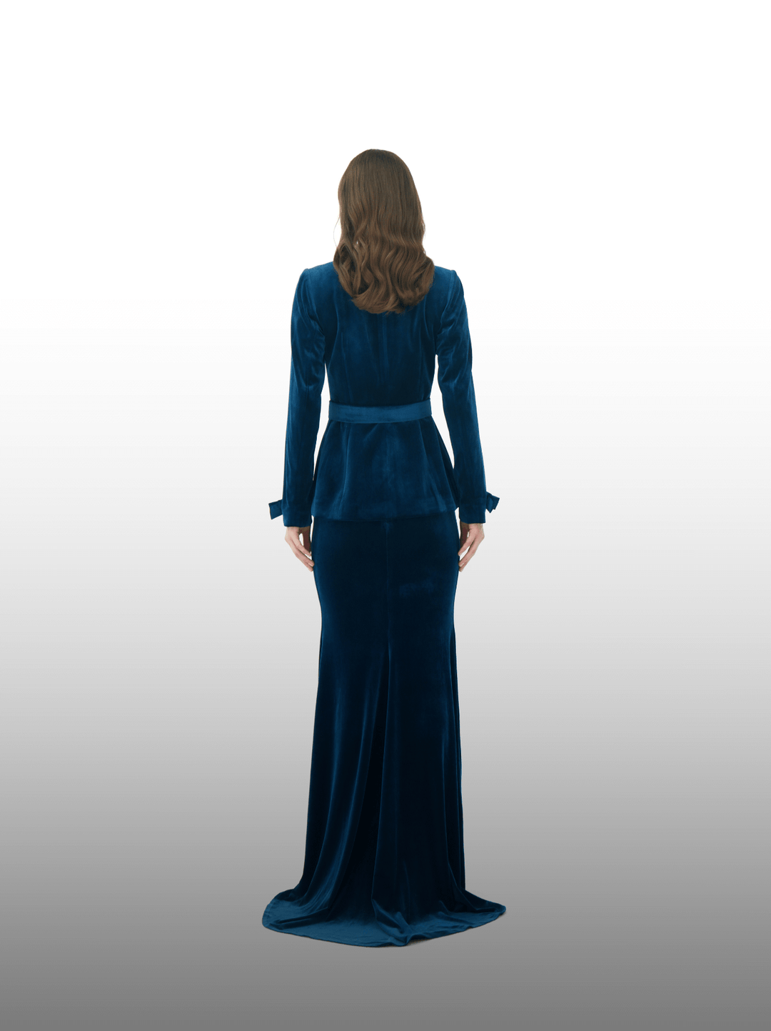 Twilight Velvet Blazer Skirt
