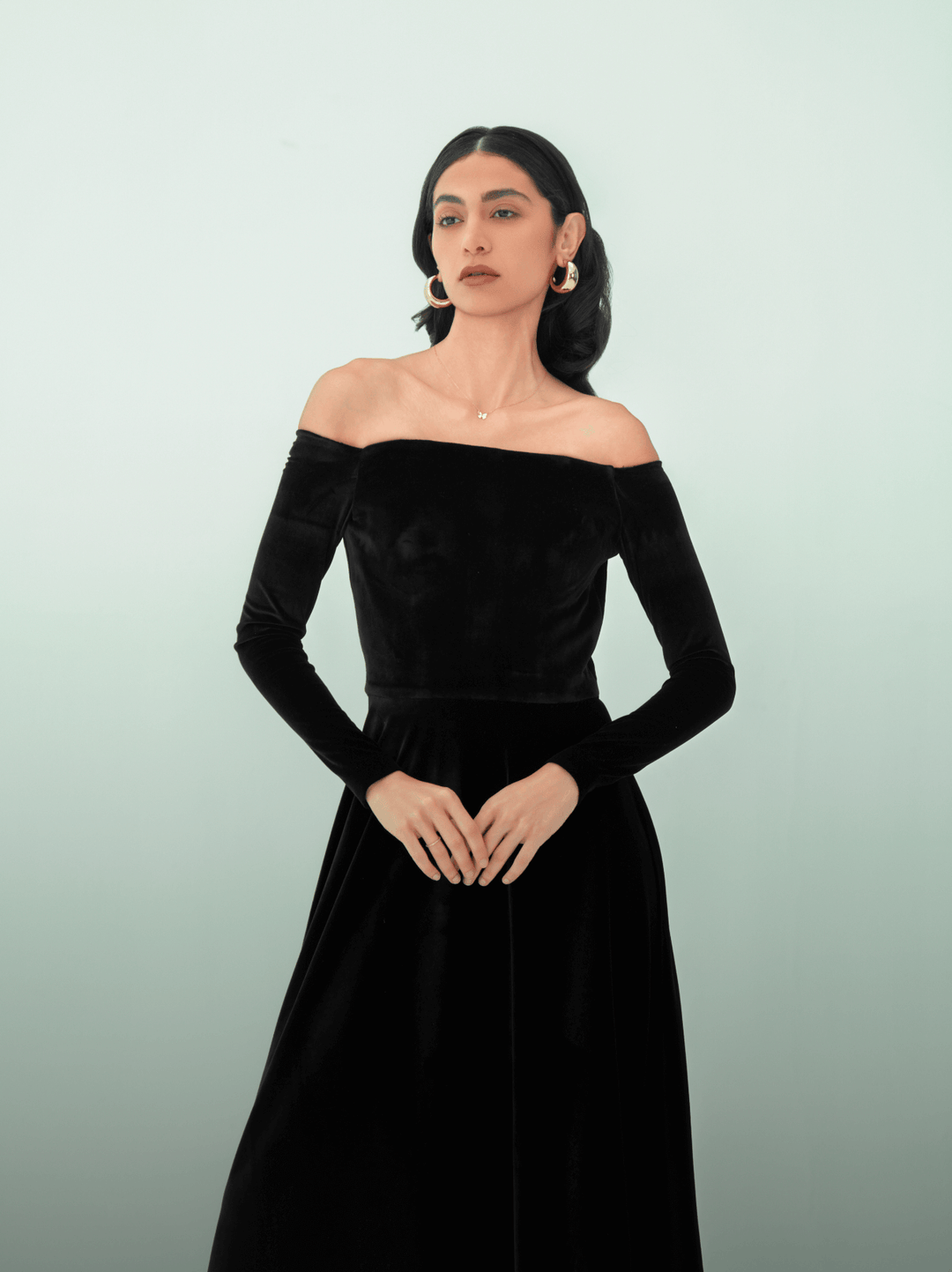 Velvet Noir Dress