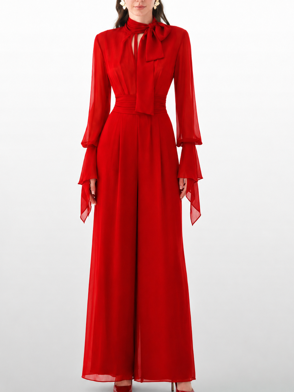 BORDEAUX GRACE JUMPSUIT