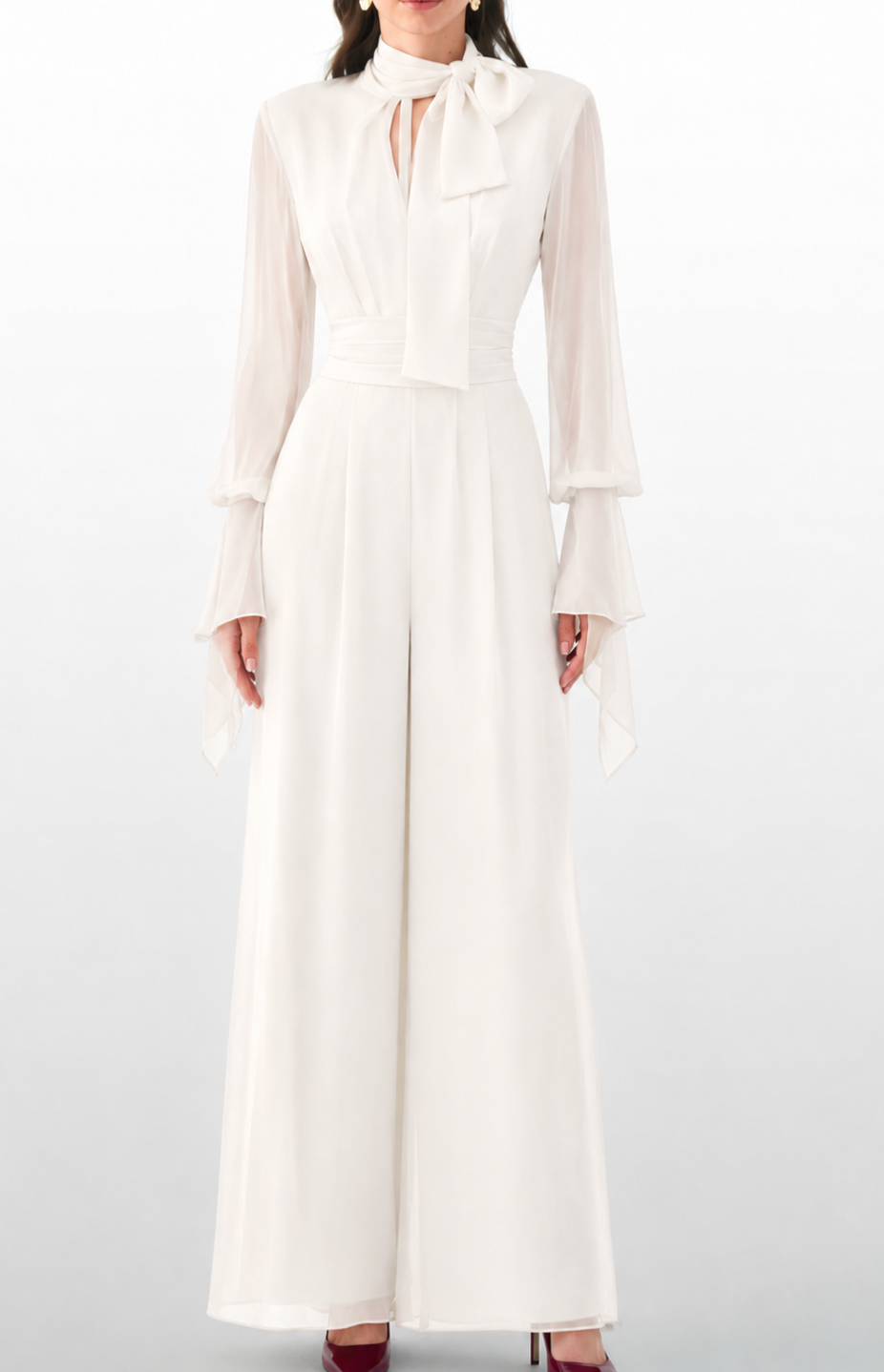 BORDEAUX GRACE JUMPSUIT