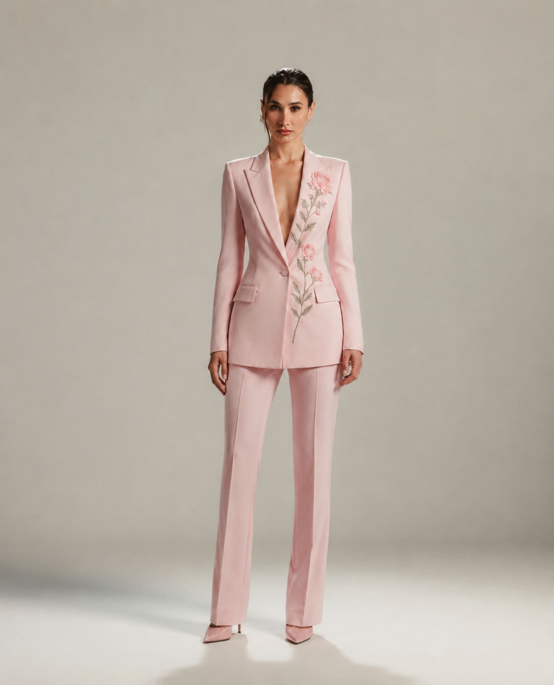 SIERRA EMBROIDERED TAILORED SUIT